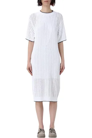 Brunello Cucinelli Donna, Abiti, Bianco, XS, new