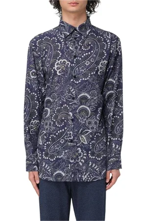 Etro Uomo, Magliette, Blu, L, new