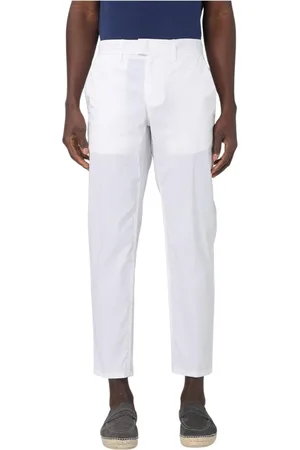 Dondup Uomo, Pantaloni, Bianco, W35, new
