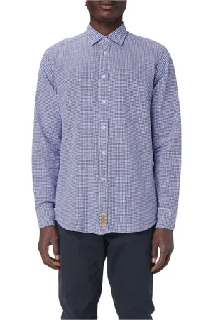 B.D.BAGGIES Uomo, Magliette, Blu, L, new