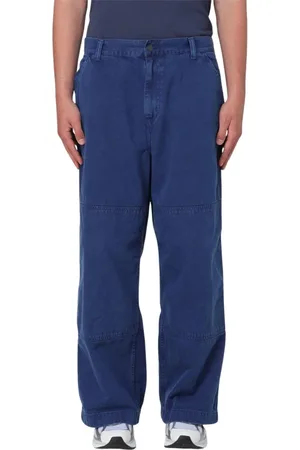 Carhartt Uomo, Pantaloni, Blu, W33, new