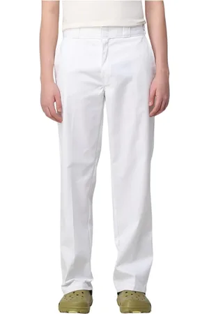 Dickies Uomo, Pantaloni, Bianco, W28, new