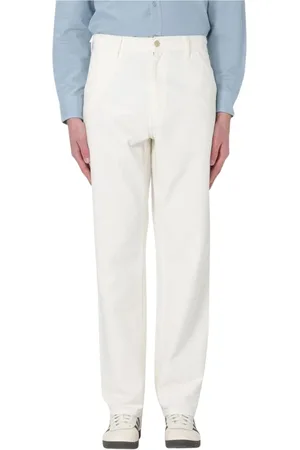 Carhartt Uomo, Pantaloni, Bianco, W28, new