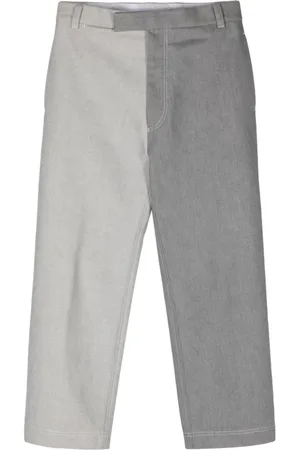 Thom Browne Uomo, Pantaloni, Grigio, XL, new