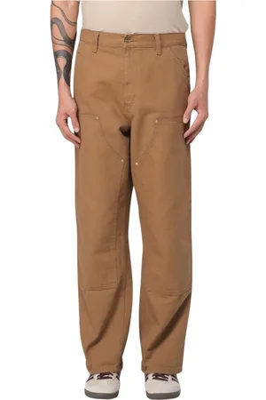 Carhartt Uomo, Pantaloni, Marrone, W32, new
