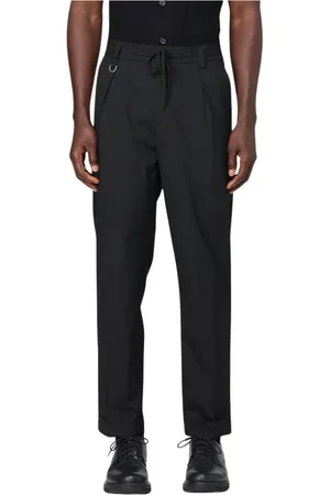 Paolo Pecora Uomo, Pantaloni, Nero, S, new
