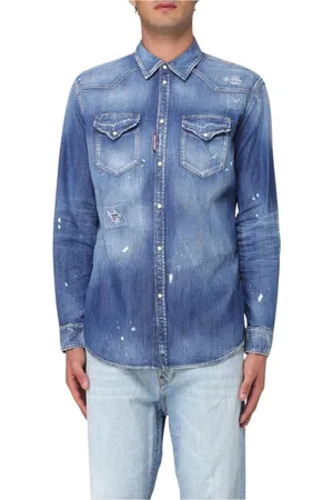Dsquared2 Uomo, Magliette, Blu, L, new