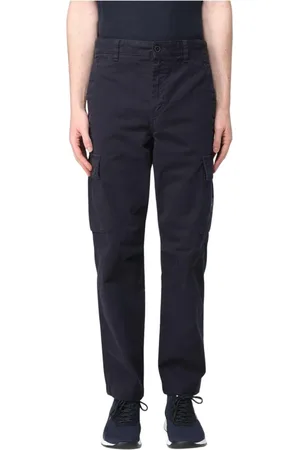 HUGO BOSS Uomo, Pantaloni, Blu, W34, new
