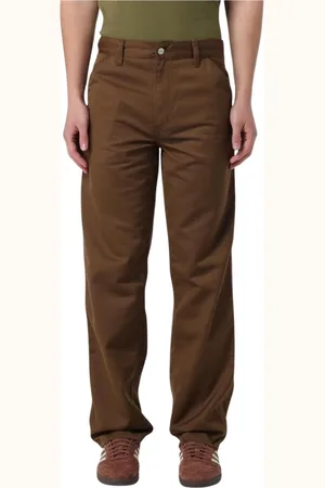 Carhartt Uomo, Pantaloni, Marrone, W33, new