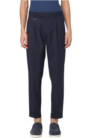 Paolo Pecora Uomo, Pantaloni, Blu, M, new