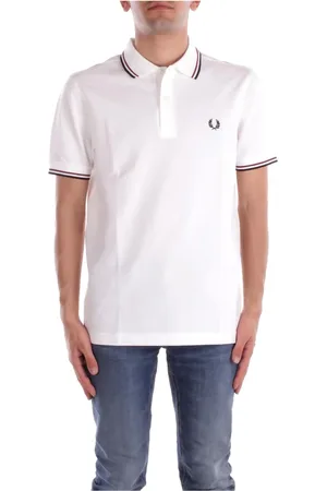 Fred Perry Uomo, Top, Bianco, S, new