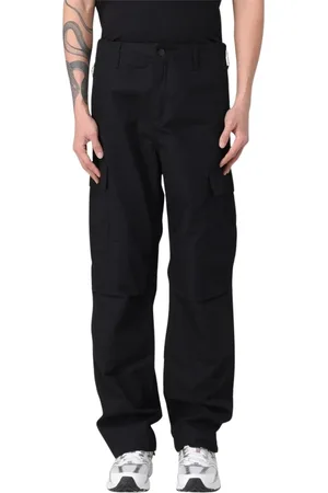 Carhartt Uomo, Pantaloni, Nero, W33, new