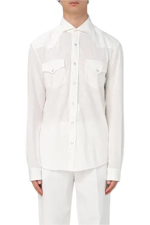 Brunello Cucinelli Uomo, Magliette, Bianco, L, new