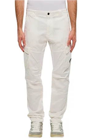 C.P. Company Uomo, Pantaloni, Bianco, L, new