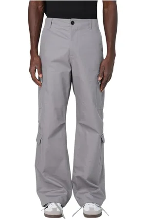 Msgm Uomo, Pantaloni, Grigio, L, new