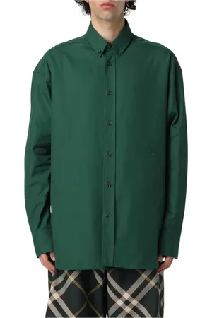 Burberry Uomo, Magliette, Verde, M, new