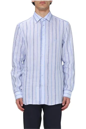 Etro Uomo, Magliette, Blu, XL, new