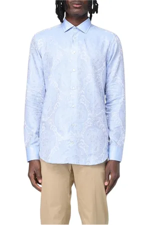 Etro Uomo, Magliette, Blu, L, new