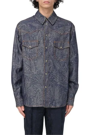 Etro Uomo, Magliette, Blu, S, new