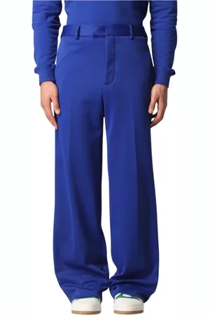 Msgm Uomo, Pantaloni, Blu, M, new