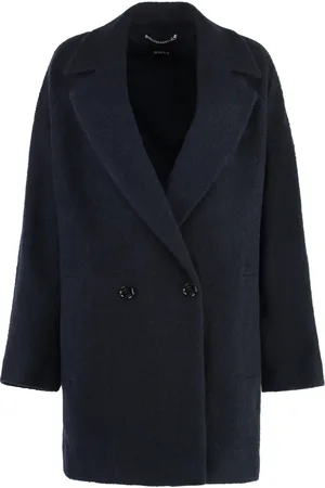 HUGO BOSS Donna, Cappotti, Blu, L, new