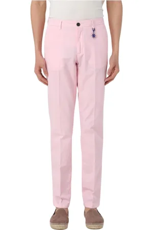 Manuel Ritz Uomo, Pantaloni, Rosa, M, new