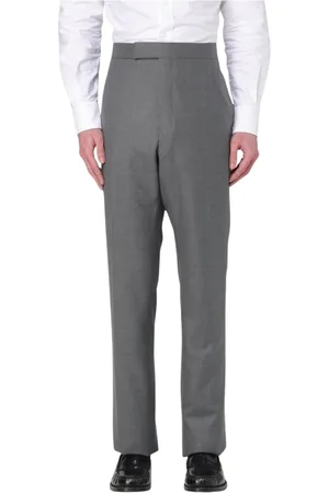 Thom Browne Uomo, Pantaloni, Grigio, 2Xl, new