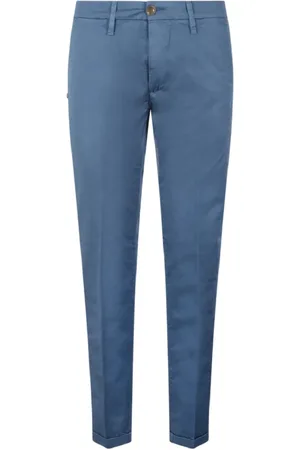 RE-HASH Uomo, Pantaloni, Blu, W38, new