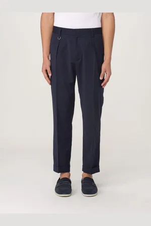 Paolo Pecora Uomo, Pantaloni, Blu, M, new