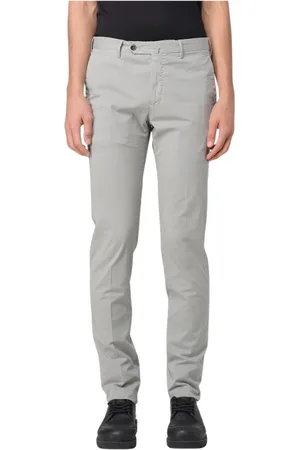 PT Torino Uomo, Pantaloni, Grigio, 4Xl, new