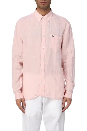 Lacoste Uomo, Magliette, Rosa, L, new