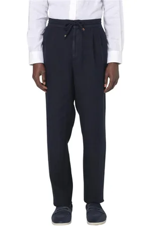 Brunello Cucinelli Uomo, Pantaloni, Blu, L, new