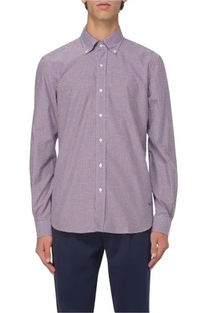 FAY Uomo, Magliette, Viola, M, new
