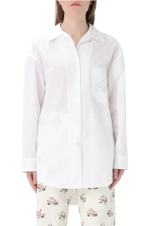 BLUMARINE Donna, Camicette , Bianco, S, new
