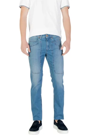 Jeckerson Uomo, Jeans, Blu, W35, new