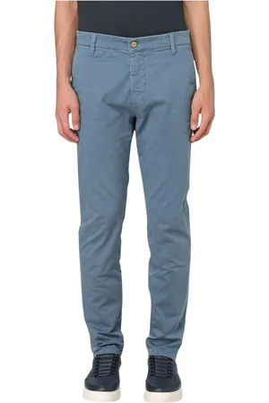 Jeckerson Uomo, Pantaloni, Blu, W28, new