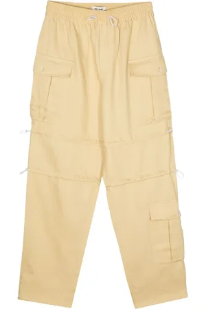 WALES BONNER Uomo, Pantaloni, Giallo, M, new