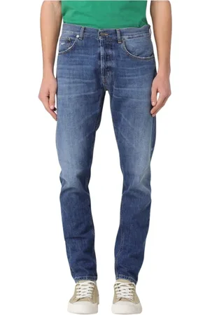 Dondup Uomo, Jeans, Blu, W33, new