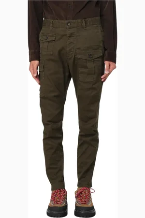 Dsquared2 Uomo, Pantaloni, Verde, M, new