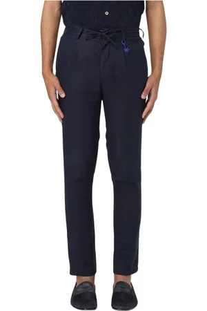 Manuel Ritz Uomo, Pantaloni, Blu, S, new