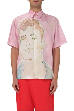 Msgm Uomo, Magliette, Rosa, L, new