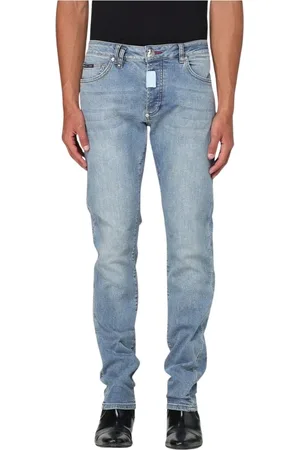 Philipp Plein Uomo, Jeans, Blu, W33, new