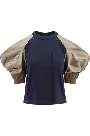 SACAI Donna, Top, Blu, S, new