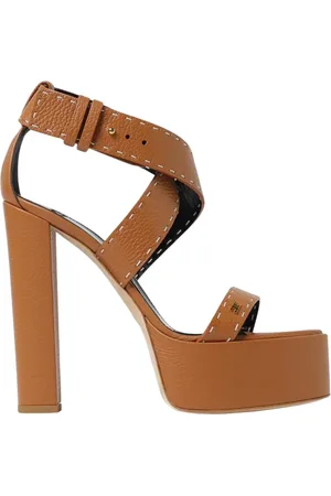 Elisabetta Franchi Donna, Scarpe, Marrone, 37 EU, new