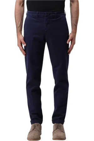 FAY Uomo, Pantaloni, Blu, W32, new