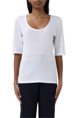 HUGO BOSS Donna, Maglie, Bianco, L, new