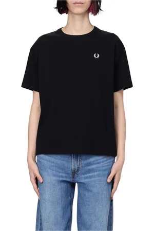 Fred Perry Donna, Top, Nero, S, new