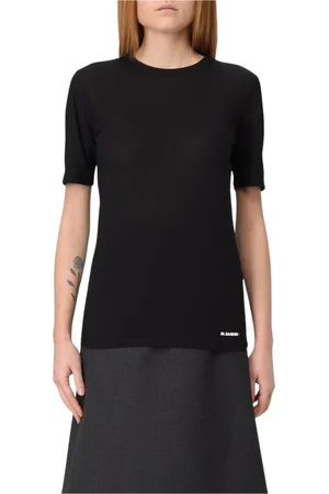 Jil Sander Donna, Top, Nero, M, new
