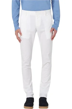 Dondup Uomo, Pantaloni, Bianco, W32, new