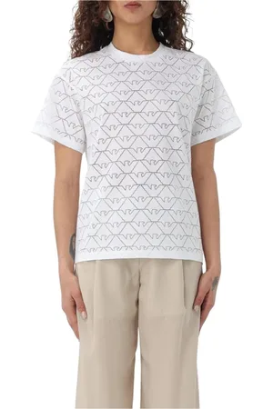 Emporio Armani Donna, Top, Bianco, M, new